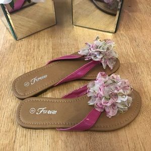 Pink floral flat sleeper